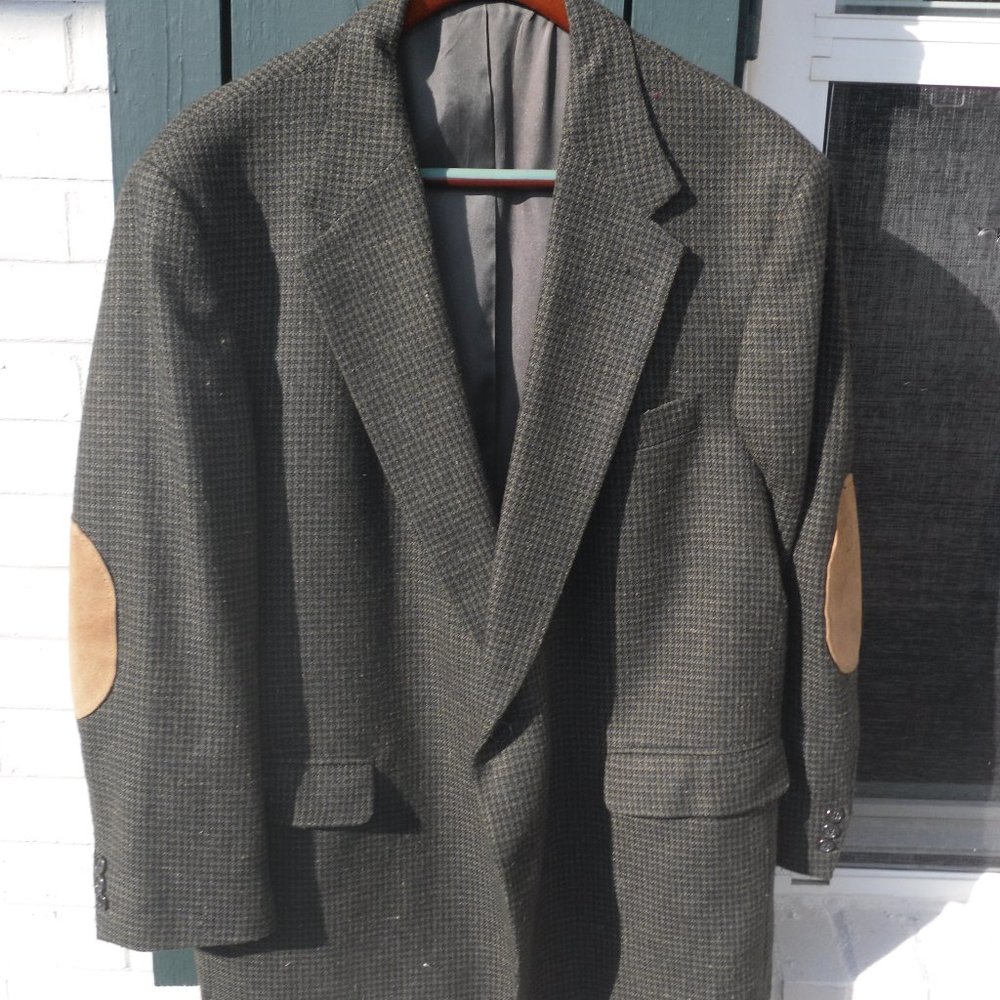 Men's Botany 500 Patch Sleeve Sport Coat (46 Regular)